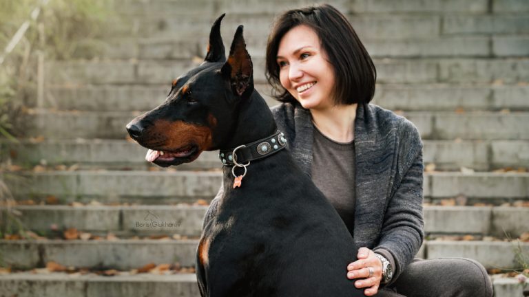 Женщина с собакой