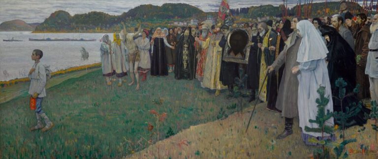 «На Руси», художник Михаил Нестеров