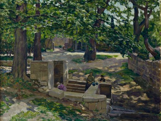 «Бахчисарай. У фонтана», художник Аполлинарий Васнецов