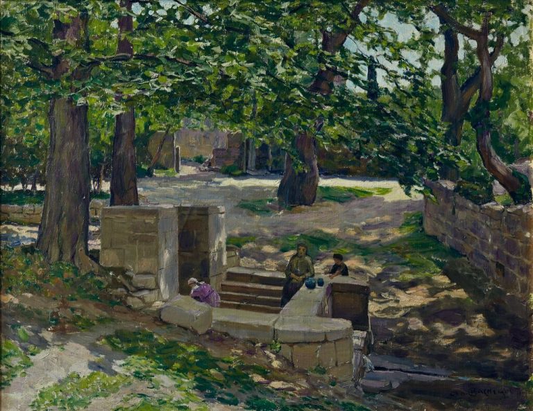 «Бахчисарай. У фонтана», художник Аполлинарий Васнецов