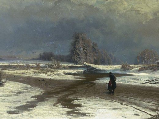 «Оттепель», художник Фёдор Васильев