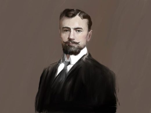 Портрет Александра Алексеевича Ханжонкова