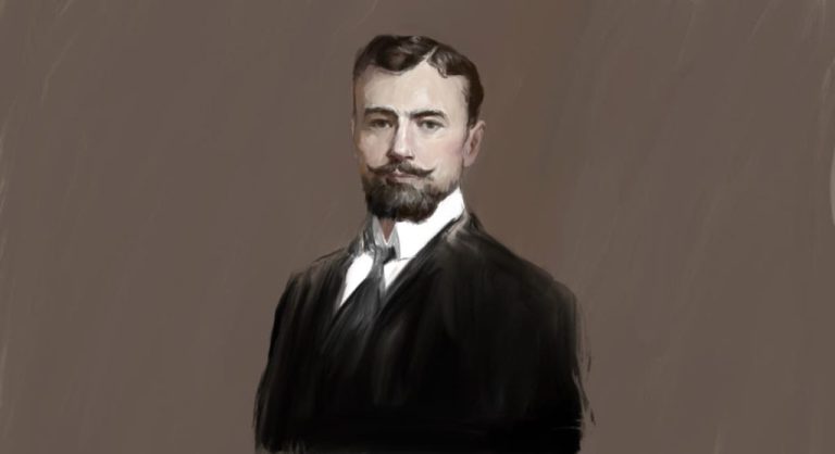 Портрет Александра Алексеевича Ханжонкова