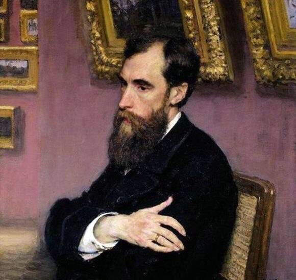 «Портрет Павла Третьякова», художник Илья Репин