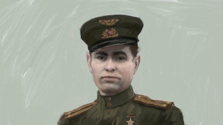 Портрет Алексея Петровича Маресьева