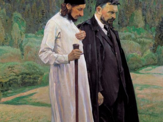 «Философы», художник Михаил Нестеров