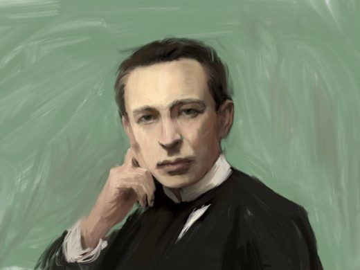 Портрет Сергея Васильевича Рахманинова