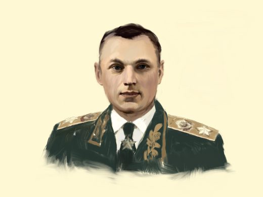 Портрет Константина Константиновича Рокоссовского