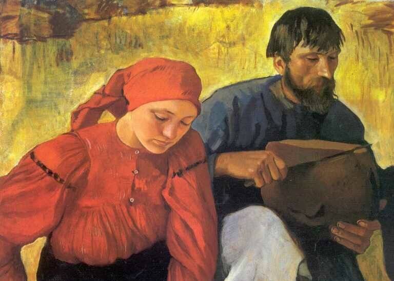 «Крестьяне», художник Зинаида Серебрякова