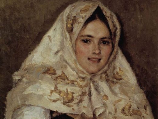 «Сибирская красавица. Портрет Рачковской», художник Василий Суриков