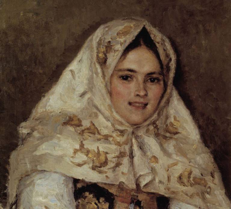 «Сибирская красавица. Портрет Рачковской», художник Василий Суриков