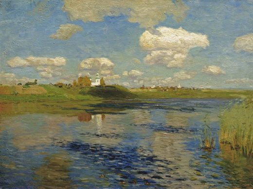 «Озеро», художник Исаак Левитан
