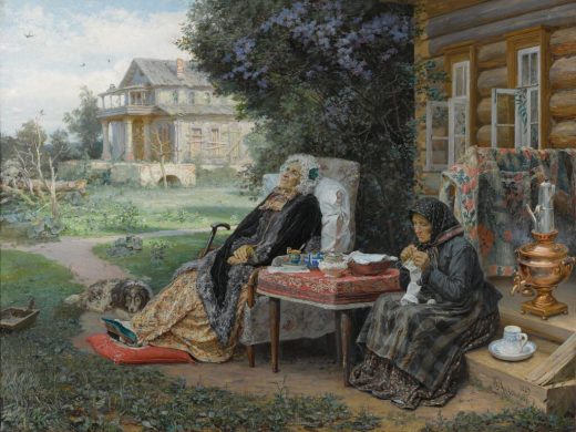 «Всё в прошлом», художник Василий Максимов