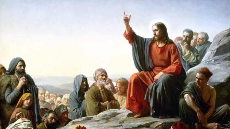 «Нагорная проповедь», художник Блох Карл Генрих