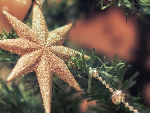 Елочная игрушка - Рождественская звезда