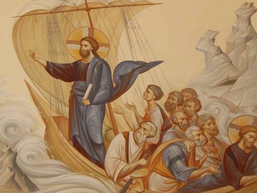 Христов укрощает бурю