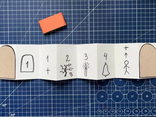 Поделка из бумаги - книжка